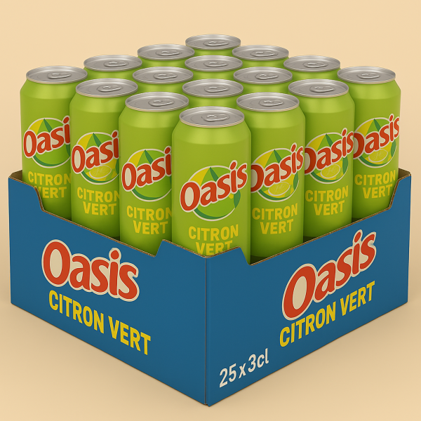 Oasis Citron Vert Pack 33cl